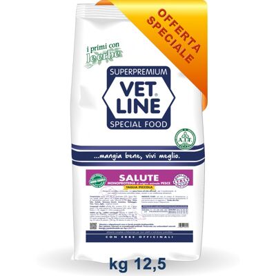 Vetline Mini Salute Pesce - Cibo per Cani Vetline Mini Salute Pesce - Cibo per Cani