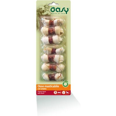 Wonderfood Spa Oasy Snack Osso Masticabile Anatra S 85g - Snack per Cani Wonderfood Spa Oasy Snack Osso Masticabile Anatra S 85g - Snack per Cani