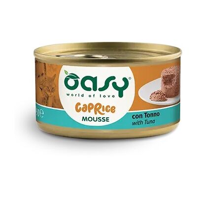 Oasy Cat Caprice Mousse al Tonno - Cibo umido completo per gatti Oasy Cat Caprice Mousse al Tonno - Cibo umido completo per gatti