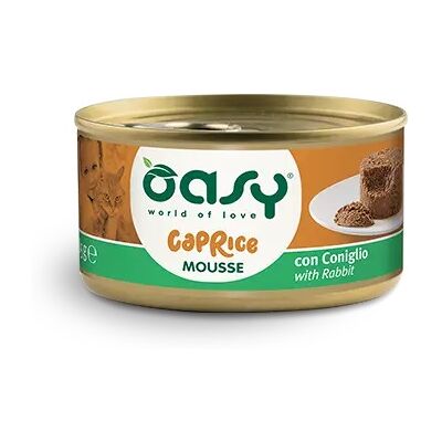 Alimento umido di coniglio Oasy per gatti - Consistenza delicata e completa Alimento umido di coniglio Oasy per gatti - Consistenza delicata e completa