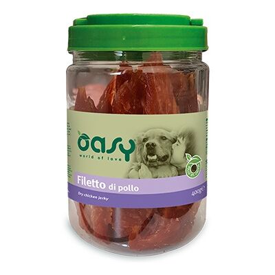 Oasy Snack di Pollo - 400g per Cani Oasy Snack di Pollo - 400g per Cani