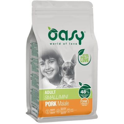 Cibo per cani adulti Small & Mini con proteina di maiale - 800g Cibo per cani adulti Small & Mini con proteina di maiale - 800g
