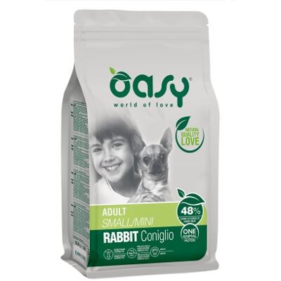 Cibo per cani piccoli Oasy One Animal Protein - 2,5kg Cibo per cani piccoli Oasy One Animal Protein - 2,5kg