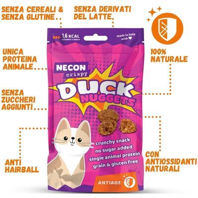 Necon Pet Food Srl Veggy Nuggets Antiage Cat 85g Necon Pet Food Srl Veggy Nuggets Antiage Cat 85g