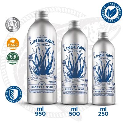 Necon Pet Food Srl Necon Linseaoil Ricetta3 250ml Necon Pet Food Srl Necon Linseaoil Ricetta3 250ml