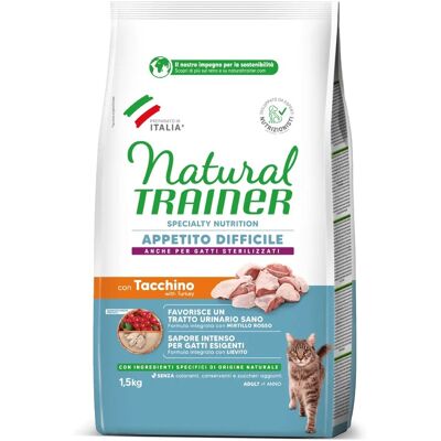 Antica Farmacia Orlandi Trainer Gatto Specialty Nutrition - Appetito Difficile - Tacchino 1,5 Kg Antica Farmacia Orlandi Trainer Gatto Specialty Nutrition - Appetito Difficile - Tacchino 1,5 Kg