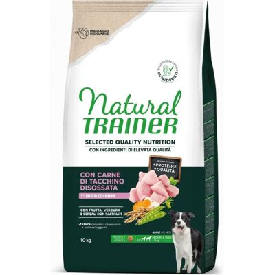 Natural Trainer Cibo per cani tacchino medium & maxi - 10 kg Natural Trainer Cibo per cani tacchino medium & maxi - 10 kg
