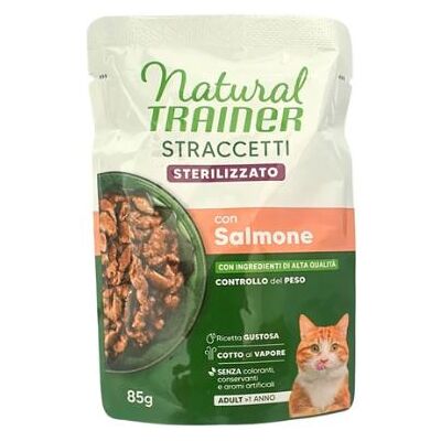 Antica Farmacia Orlandi Trainer Gatto Natural Straccetti Adulto Sterilizzato Salmone 85 Gr Antica Farmacia Orlandi Trainer Gatto Natural Straccetti Adulto Sterilizzato Salmone 85 Gr