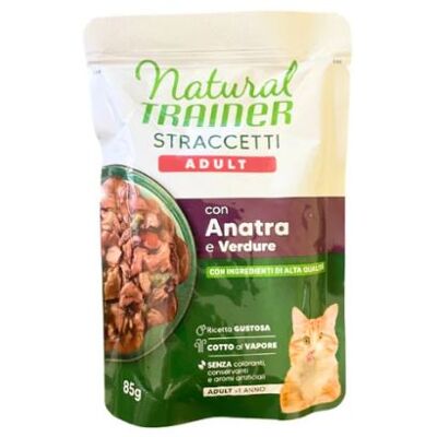 Antica Farmacia Orlandi Trainer Gatto Natural Straccetti Adulto Anatra & Verdure 85 Gr Antica Farmacia Orlandi Trainer Gatto Natural Straccetti Adulto Anatra & Verdure 85 Gr