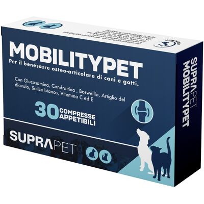 Suprapet Mobilitypet 30 compresse - Supporto articolare per animali Suprapet Mobilitypet 30 compresse - Supporto articolare per animali