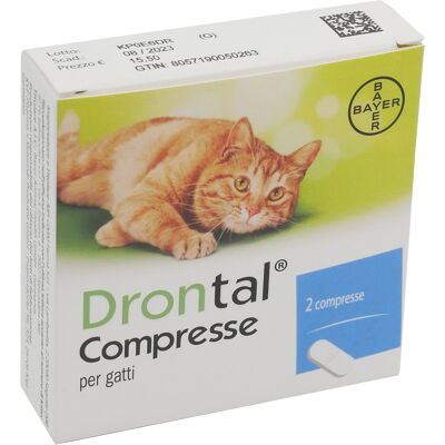 Gmm Farma Drontal*gatto 2cpr Gmm Gmm Farma Drontal*gatto 2cpr Gmm