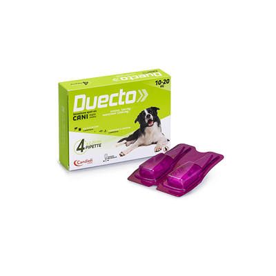 Amicafarmacia Duecto Spot On Antiparassitario per Cani 10/20kg Amicafarmacia Duecto Spot On Antiparassitario per Cani 10/20kg