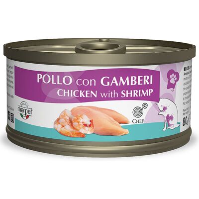 Marpet Srl Chef Pollo Gamberi 80g Marpet Srl Chef Pollo Gamberi 80g