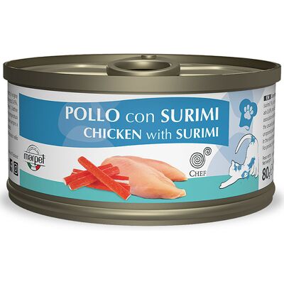 Marpet Srl Chef Pollo Surimi 80g Marpet Srl Chef Pollo Surimi 80g