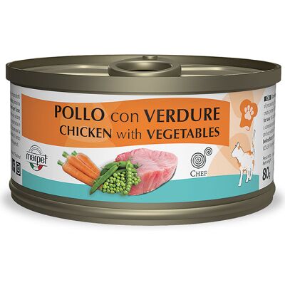 Marpet Srl Chef Pollo Con Verdure 80g Marpet Srl Chef Pollo Con Verdure 80g