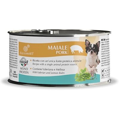 Marpet Srl Aequilibriavet Dog Maiale 150g Marpet Srl Aequilibriavet Dog Maiale 150g