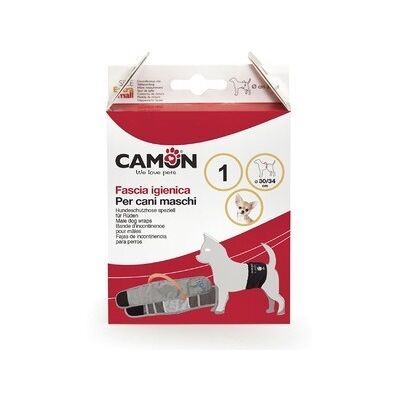 Camon Fascia Cani Maschi Grigia 3 Camon Fascia Cani Maschi Grigia 3