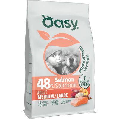 Wonderfood Spa Oasy Dry Dog Ad M/l Salm 2kg Wonderfood Spa Oasy Dry Dog Ad M/l Salm 2kg
