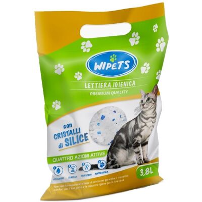 Lettiera per Gatti Cristalli di Silice 3.8L Lettiera per Gatti Cristalli di Silice 3.8L