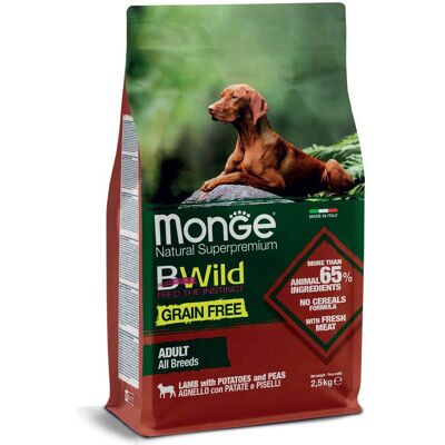 Monge Agnello Senza Cereali Cane - Tutte le Razze - 2 x 12 kg Monge Agnello Senza Cereali Cane - Tutte le Razze - 2 x 12 kg