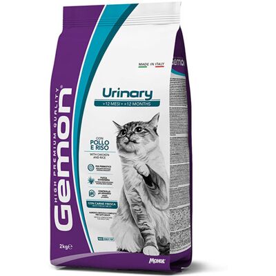 Gemon - Gatto - Urinary con Pollo e Riso - 2 kg - Cibo per gatti Gemon - Gatto - Urinary con Pollo e Riso - 2 kg - Cibo per gatti