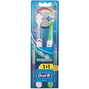 Procter & Gamble Srl Oral-B Spazzolino Complete 5 In 1 40media 2 Pezzi