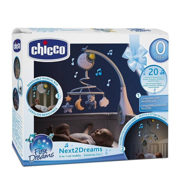 Chicco Gioco Giostrina Next2 Azzurro