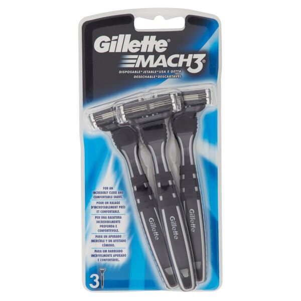 Antica Farmacia Orlandi Gillette Radi&getta Mach3 Pz.3