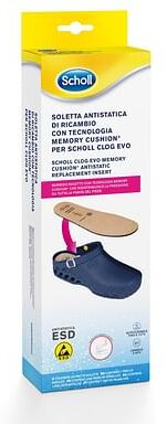 Scholl Clog Evo Mem Cus Uni Tau 35 36