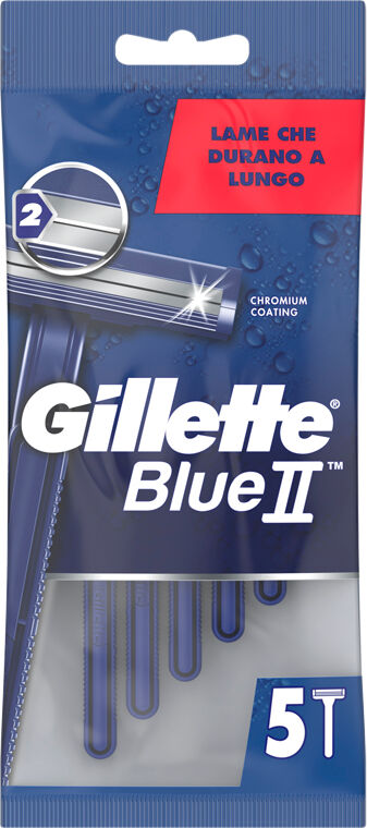 Antica Farmacia Orlandi Gillette Blue Ii Rasoio Usa E Getta 6x20x5