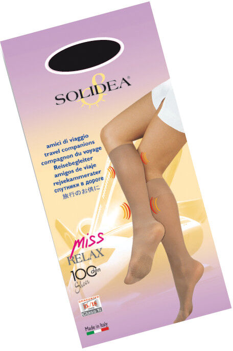 Solidea By Calzificio Pinelli Miss Relax 100 Gambaletto Nero 2 - M