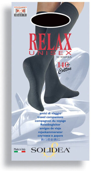 Solidea By Calzificio Pinelli Relax 140 Gambaletto Unisex Antracite 3 - Ml