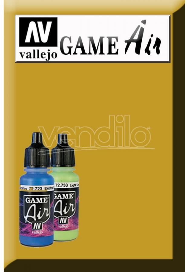 VALLEJO Game Air Polished Gold 72755 Colori VALLEJO Game Air Polished Gold 72755 Colori