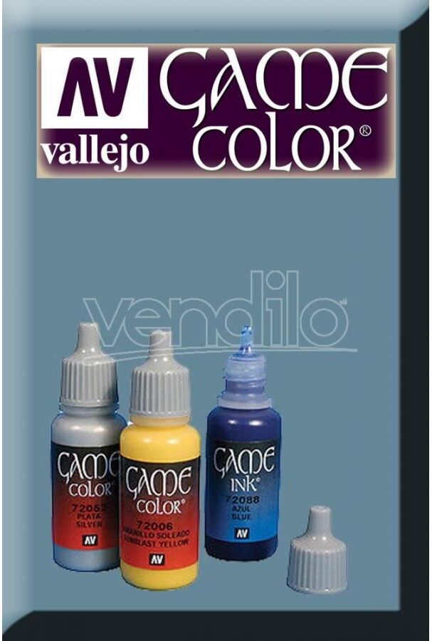 VALLEJO Game Color Steel Grey 72102 Colori VALLEJO Game Color Steel Grey 72102 Colori
