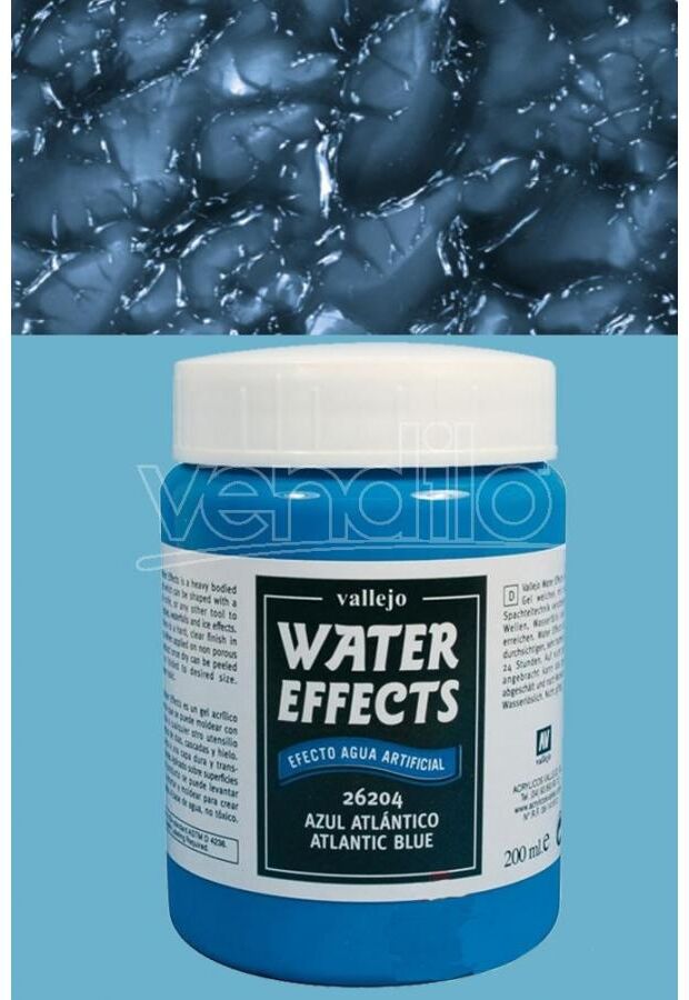 VALLEJO Texture Atlantic Blue Water26204 Colori VALLEJO Texture Atlantic Blue Water26204 Colori