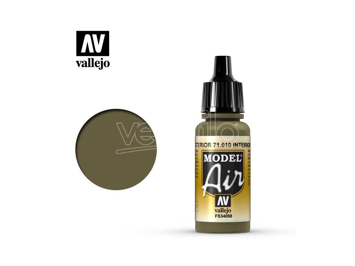 VALLEJO Model Air Interior Green 71010 Colori VALLEJO Model Air Interior Green 71010 Colori