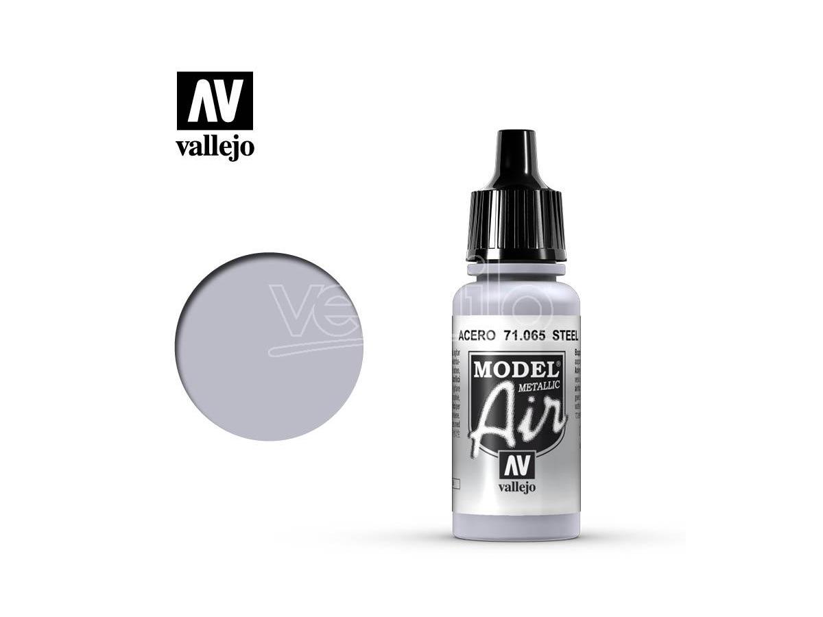 VALLEJO Model Air Steel 71065 Colori VALLEJO Model Air Steel 71065 Colori