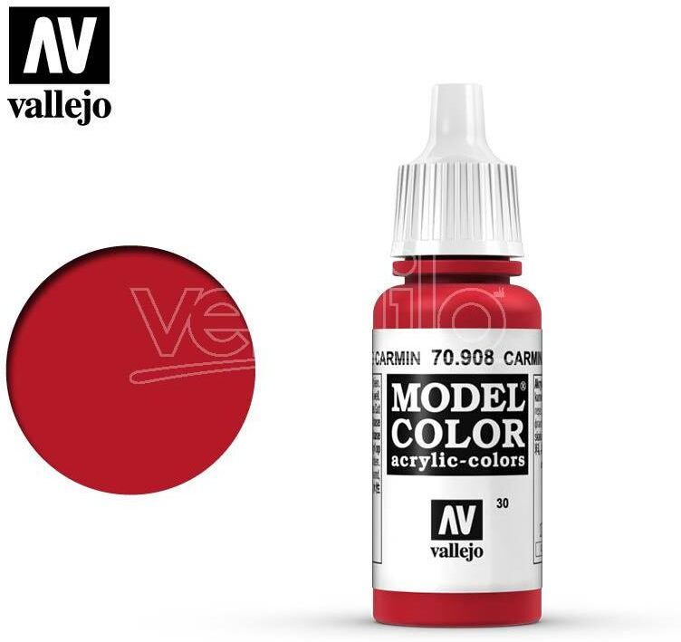 VALLEJO Mc 030 Carmine Red 70908 Colori VALLEJO Mc 030 Carmine Red 70908 Colori