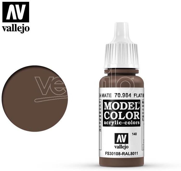 VALLEJO Mc 140 Flat Brown 70984 Colori VALLEJO Mc 140 Flat Brown 70984 Colori