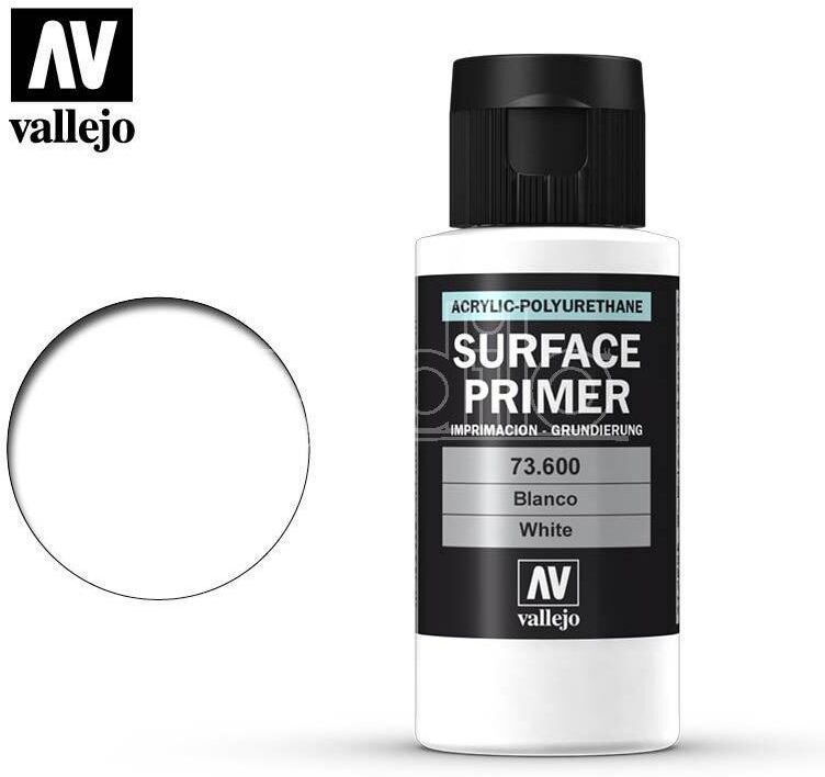 VALLEJO Surface Primer White 60ml 73600 Colori VALLEJO Surface Primer White 60ml 73600 Colori