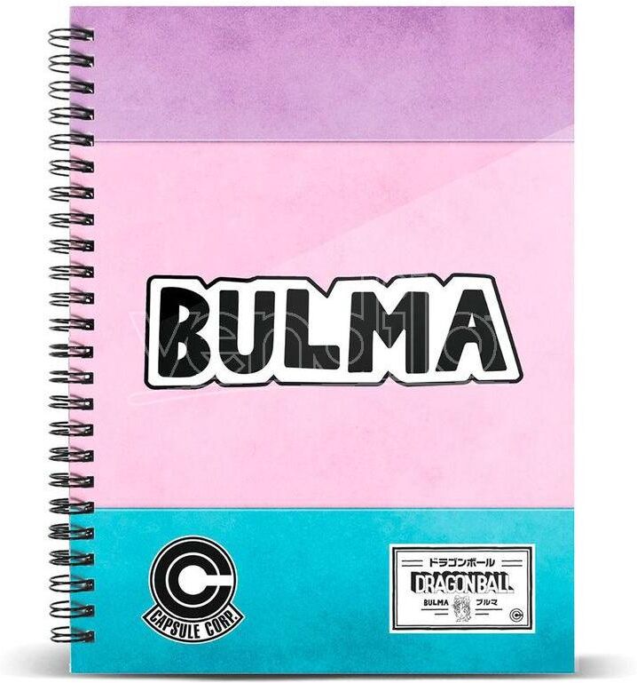 KARACTERMANIA Dragon Ball Bulma A5 Agenda KARACTERMANIA Dragon Ball Bulma A5 Agenda