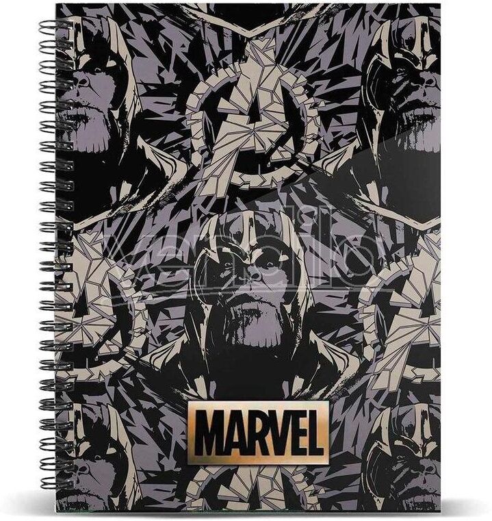 KARACTERMANIA Marvel Avengers Thanos A5 Agenda KARACTERMANIA Marvel Avengers Thanos A5 Agenda