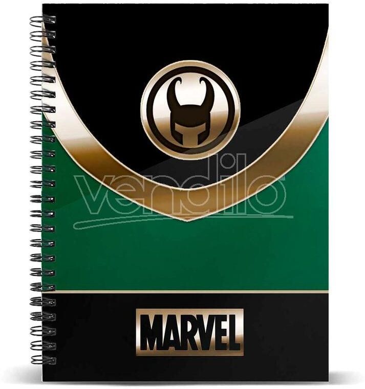 KARACTERMANIA Marvel Loki A5 Agenda KARACTERMANIA Marvel Loki A5 Agenda