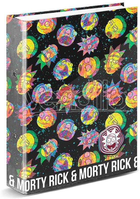 KARACTERMANIA Rick E Morty A4 Raccoglitore 4 Anelli KARACTERMANIA Rick E Morty A4 Raccoglitore 4 Anelli