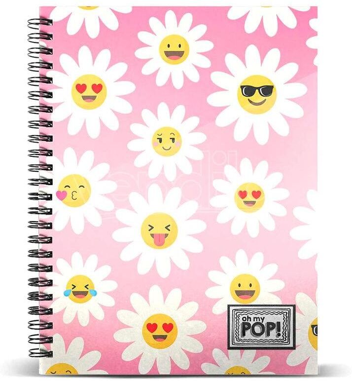 KARACTERMANIA Oh My Pop Happy Flower A4 Agenda KARACTERMANIA Oh My Pop Happy Flower A4 Agenda