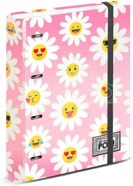 KARACTERMANIA Oh My Pop Happy Flower A4 Album Per Carte Con Fogli KARACTERMANIA Oh My Pop Happy Flower A4 Album Per Carte Con Fogli