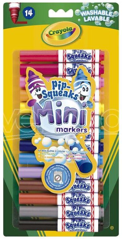 CRAYOLA Set 14 Mini Washable Markers CRAYOLA Set 14 Mini Washable Markers