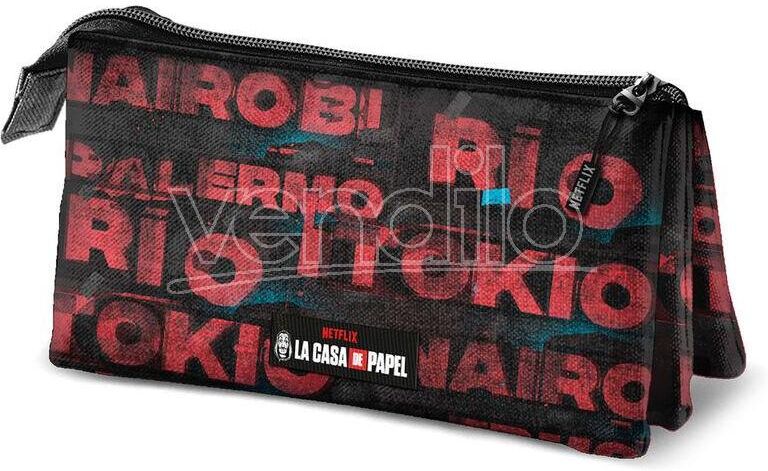 KARACTERMANIA Money Heist Cities Astuccio Triplo KARACTERMANIA Money Heist Cities Astuccio Triplo