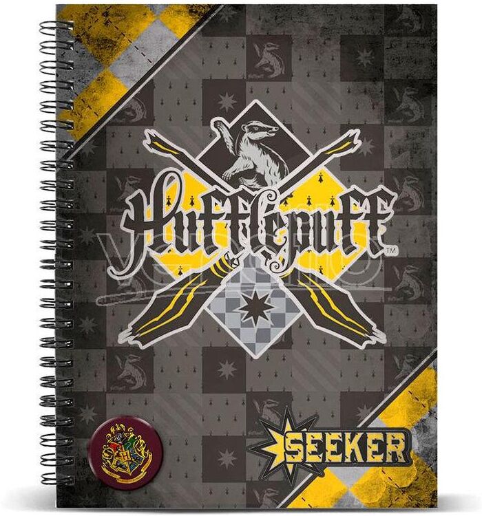 KARACTERMANIA Harry Potter Quidditch Tassorosso A4 Agenda KARACTERMANIA Harry Potter Quidditch Tassorosso A4 Agenda