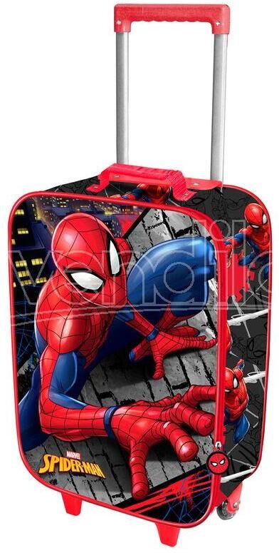 KARACTERMANIA Marvel Spiderman Wall 3d Trolley 47cm KARACTERMANIA Marvel Spiderman Wall 3d Trolley 47cm